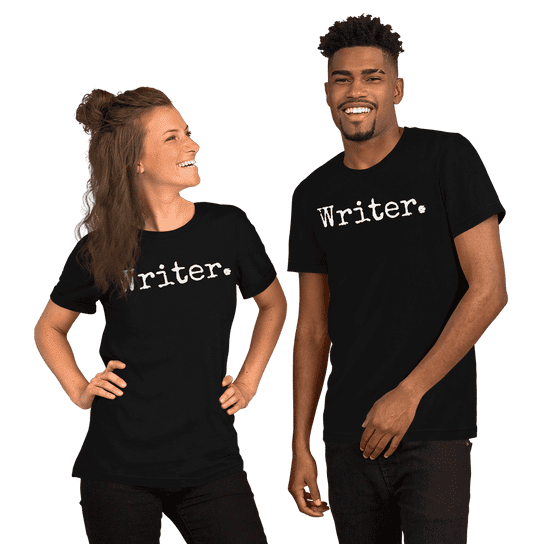 "Writer" Handmade Unisex T-Shirt